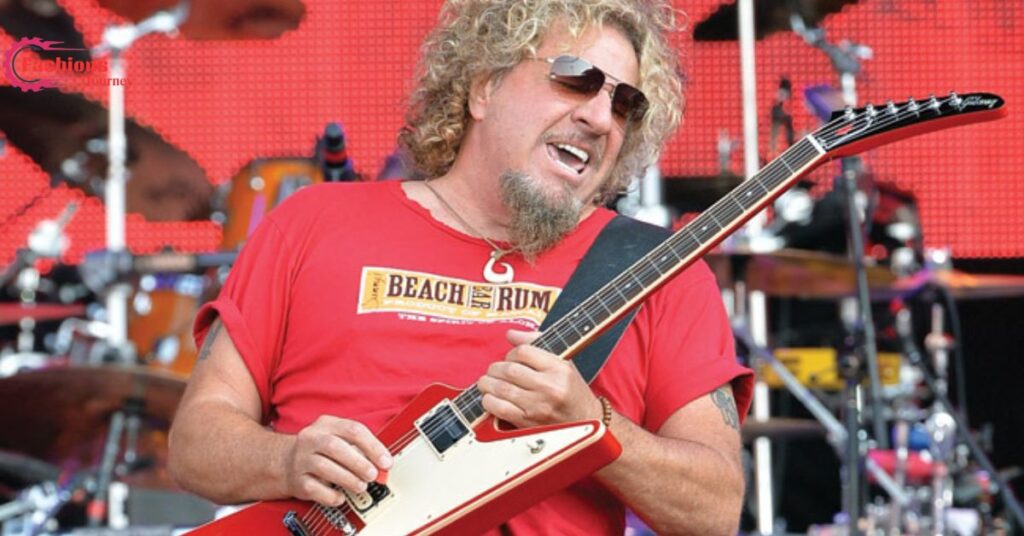 She tied the knot with Sammy Hagar