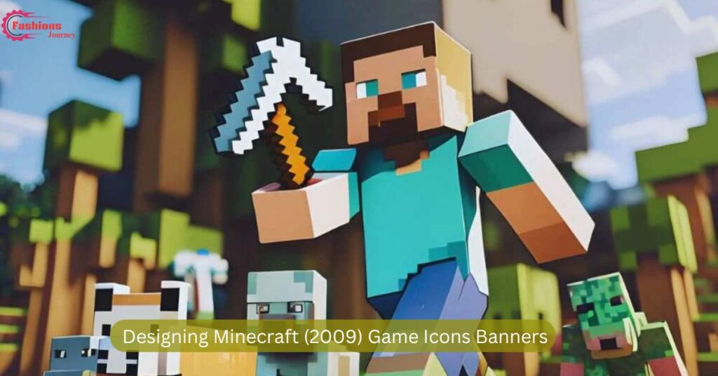 Designing Minecraft (2009) Game Icons Banners