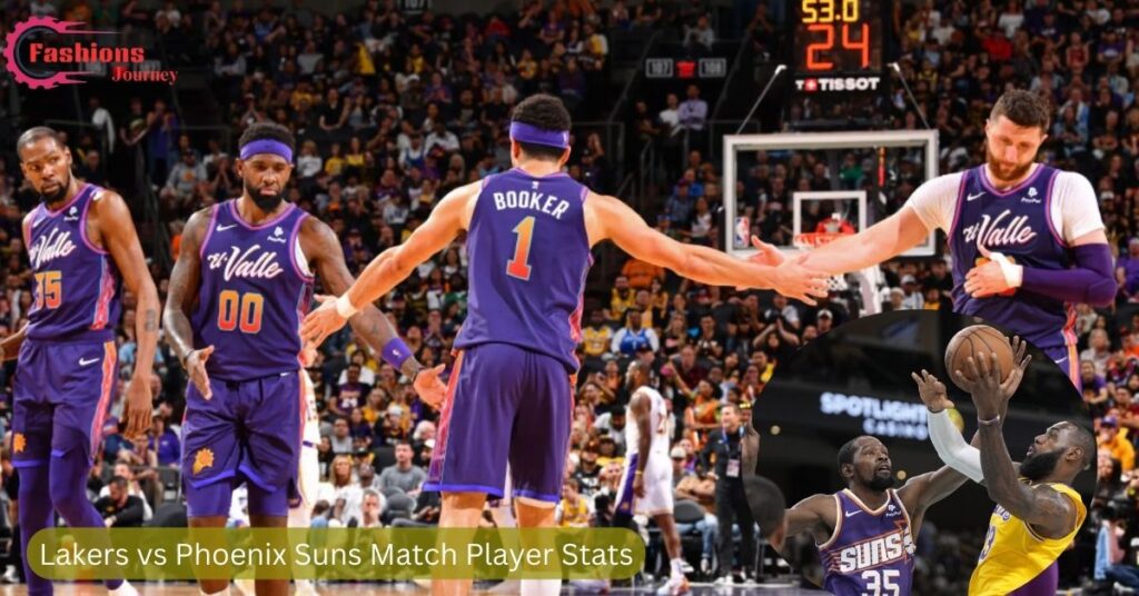 Lakers vs Phoenix Suns Match Player Stats