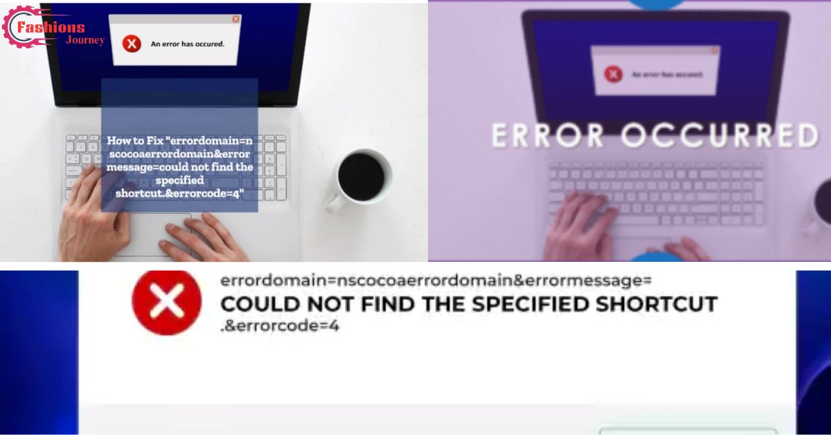 Troubleshooting the "errordomain=nscocoaerrordomain" Shortcut Error on Mac