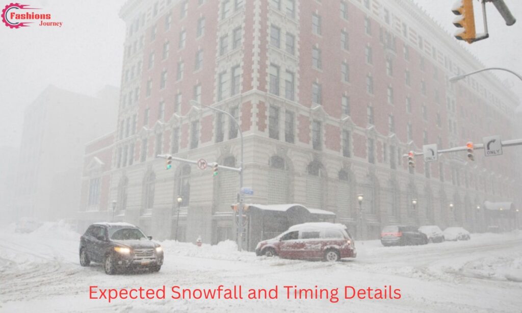 Expected Snowfall and Timing Details