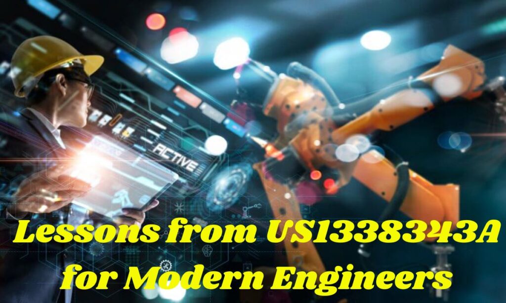 Lessons from US1338343A for Modern Engineers